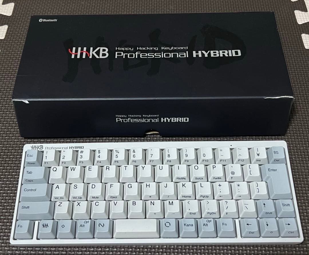 美品★HHKB Professional HYBRID 日本語【白】★箱・ケース
