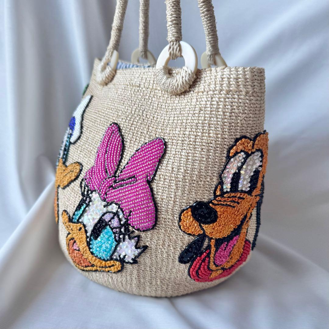 未使用✨️JAPAN限定✨️BEAMS BOY 25th ディズニー かごバッグ