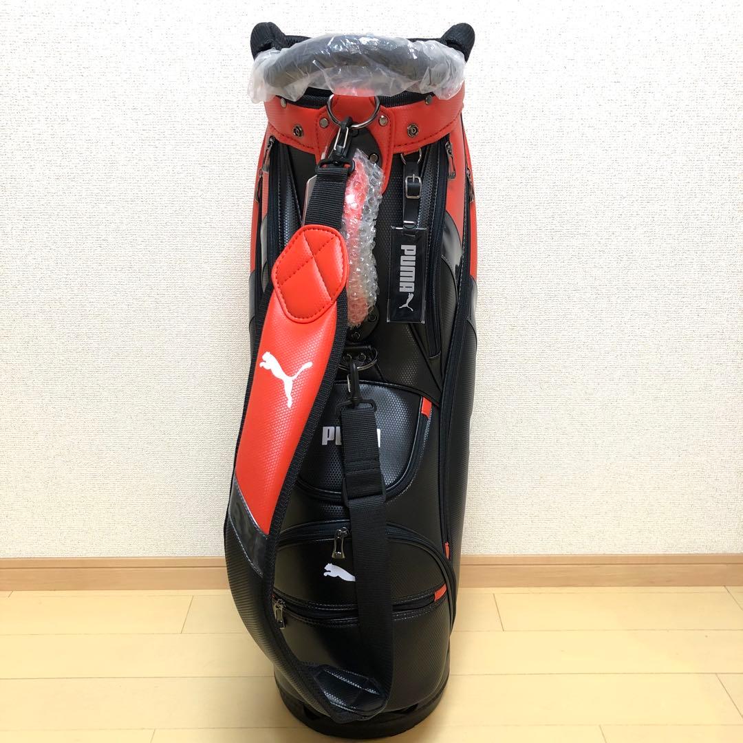 【新品】PUMA GOLF 軽量　カラーブロッキング　キャディバッグ　9.5型