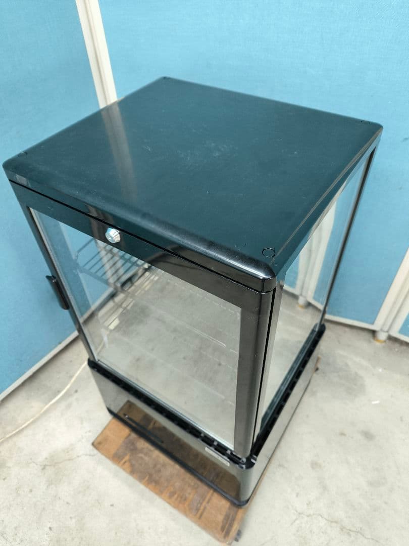 レマコム　4面ガラス 冷蔵ショーケース 卓上型 63L R4G-63SLB