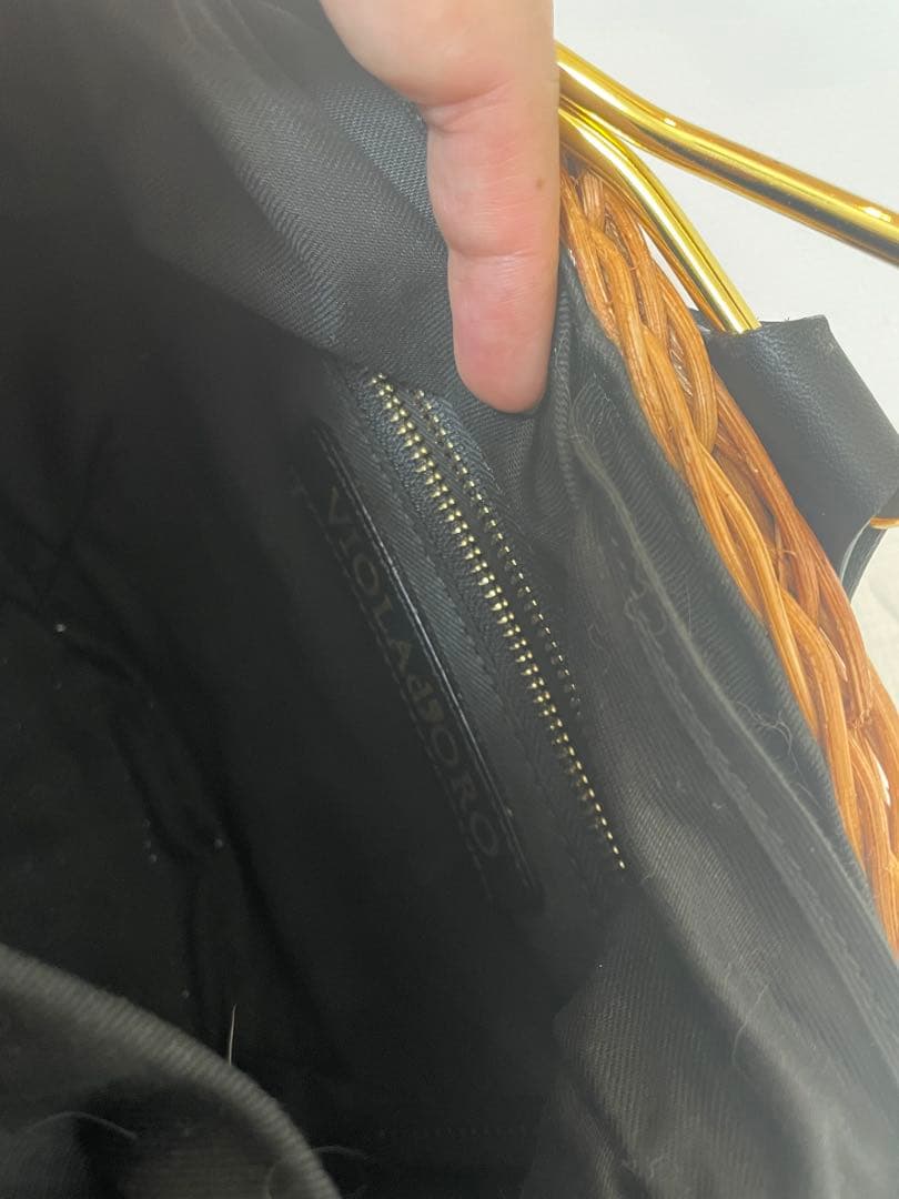 ヴィオラロード　カゴバック　ファー付き