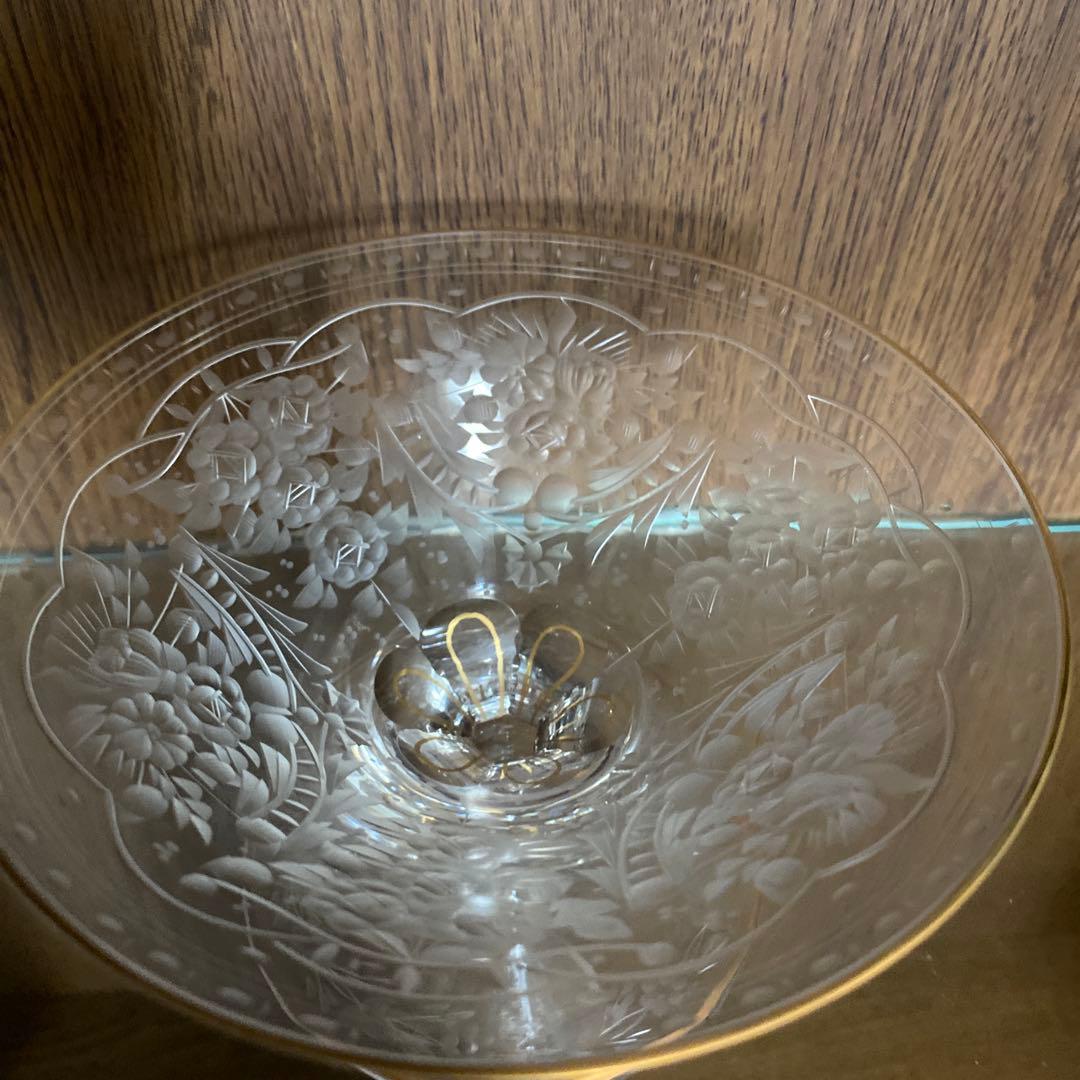 モーゼル　Moser 5個セット デザートグラス