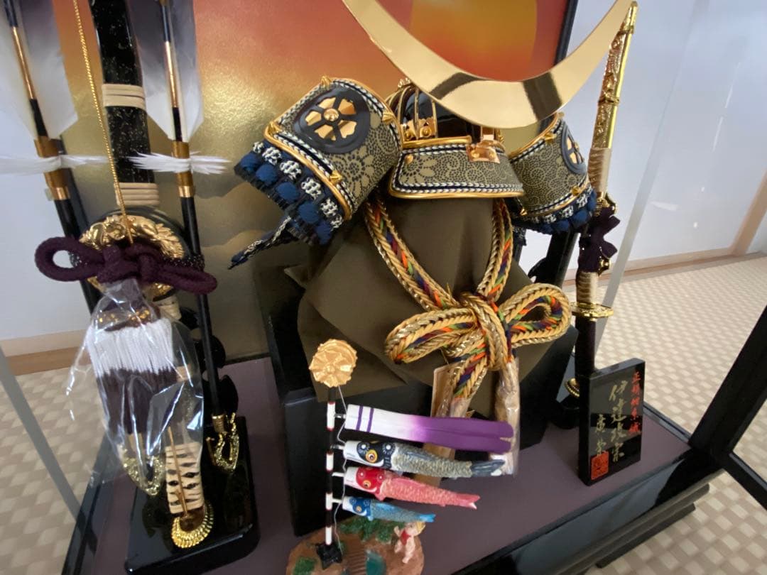 五月人形 伊達政宗 13号 雛の廣栄　矢作人形