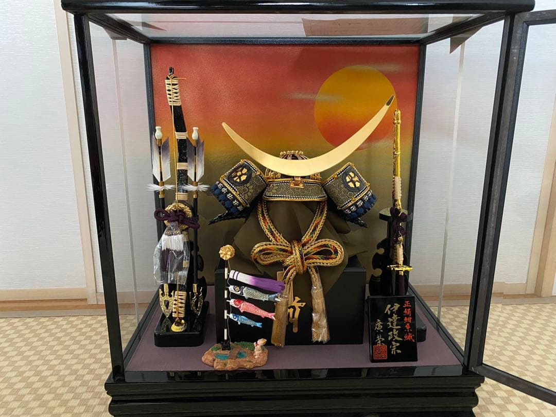 五月人形 伊達政宗 13号 雛の廣栄　矢作人形