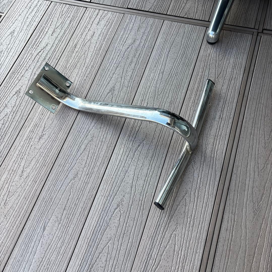 グリーン合成皮革　カット椅子　油圧式