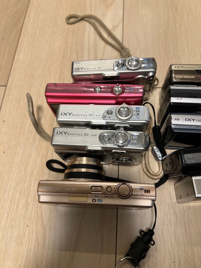 Canon IXY 21台セット　デジタルカメラ　ジャンク