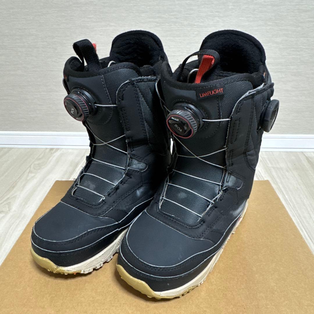 ☆良品☆ BURTON LIMELIGHT WIDE BOA 24.0cm