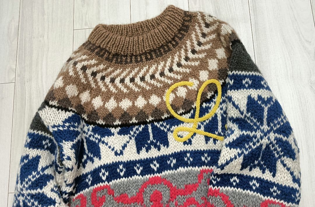 LOEWE ロエベ アルパカ ジャガードセーター