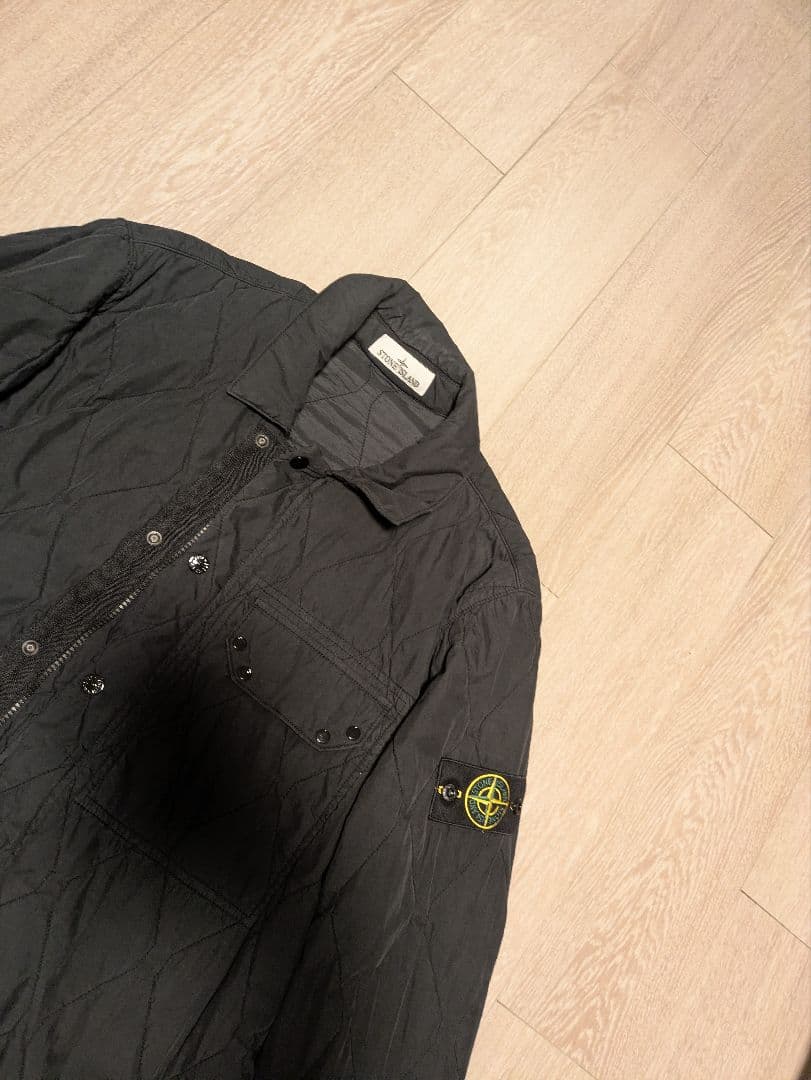 ストーンアイランド キルティング ナイロンジャケット　M