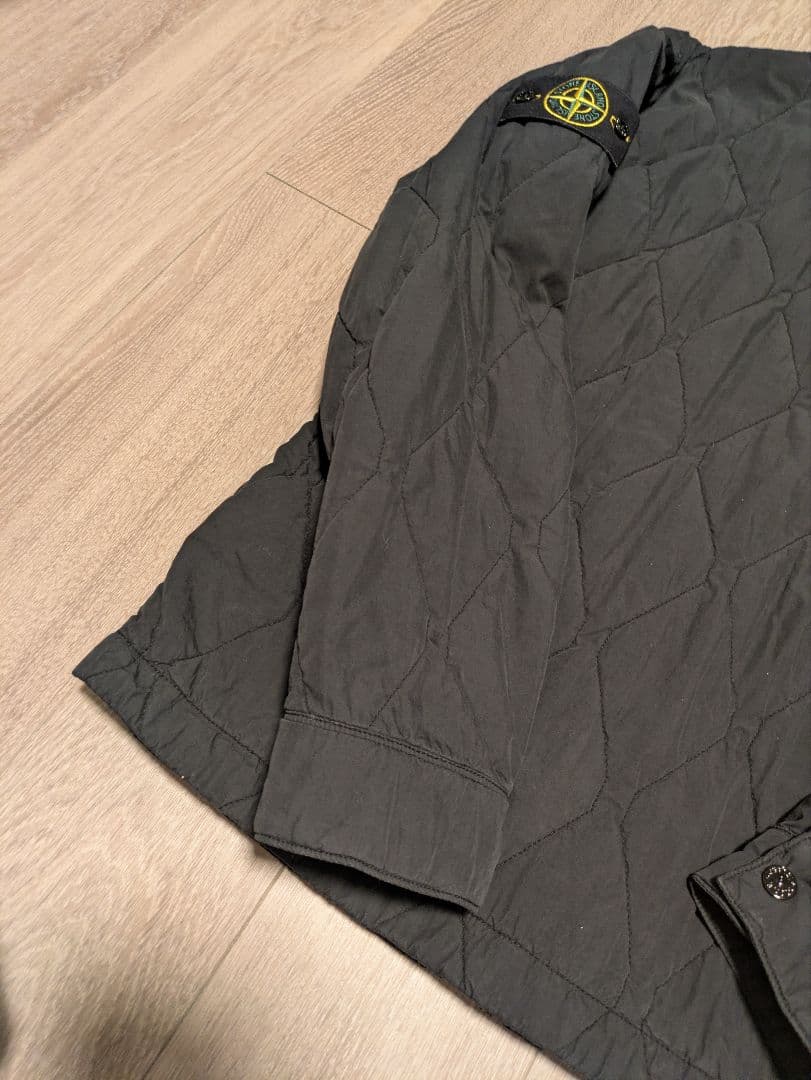 ストーンアイランド キルティング ナイロンジャケット　M