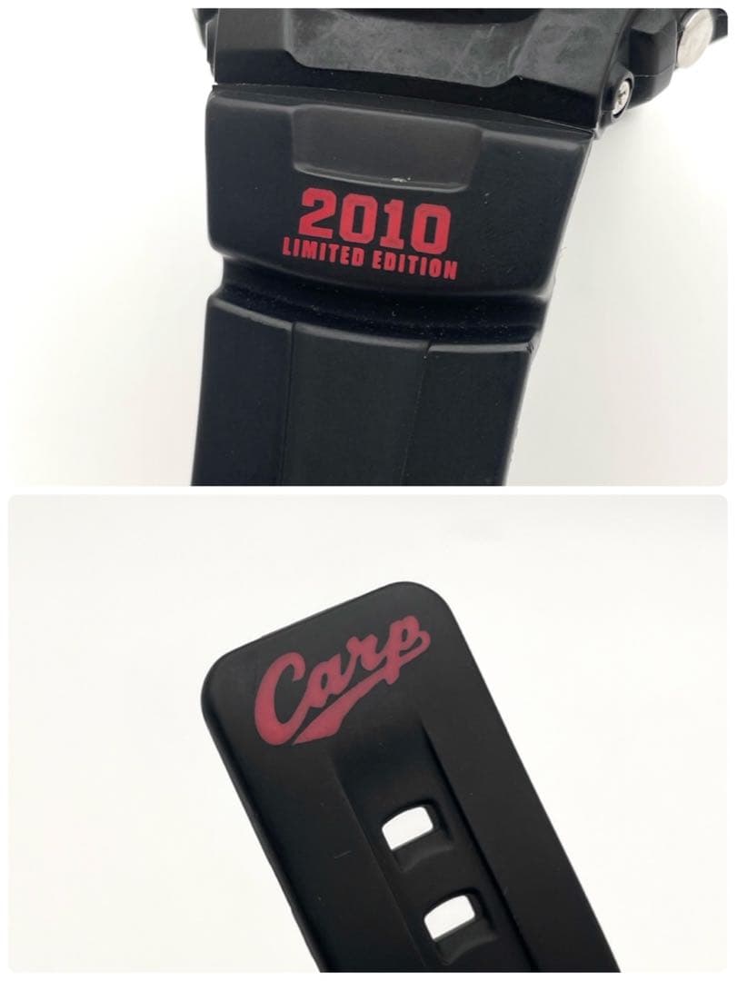 【稼働】G-SHOCK 広島カープ 2010 腕時計 60周年 ブラック