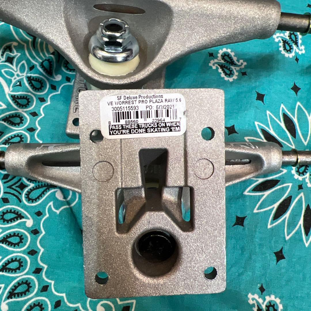 ベンチャー　トラック　スケートボード トラック シルバー5.6