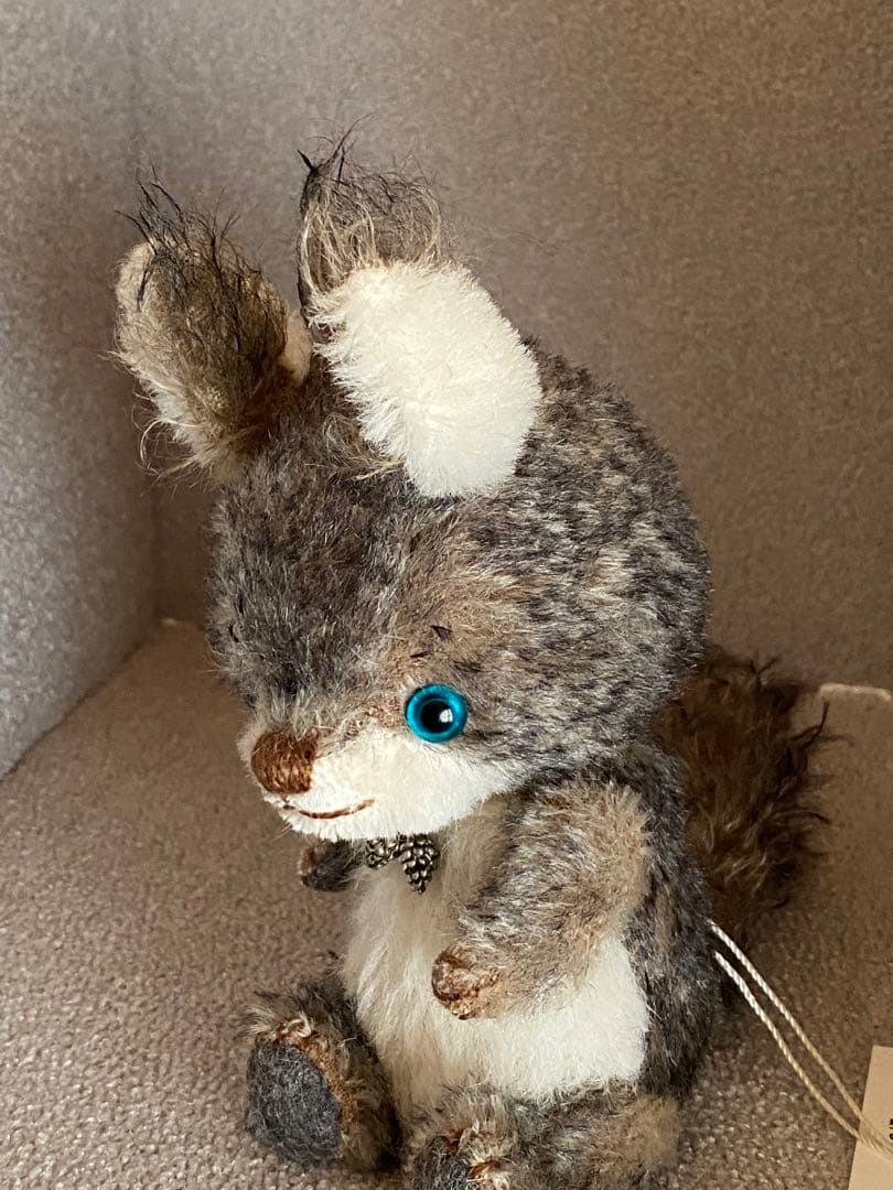国内作家 しろくろや 様 日本リス ぬいぐるみ