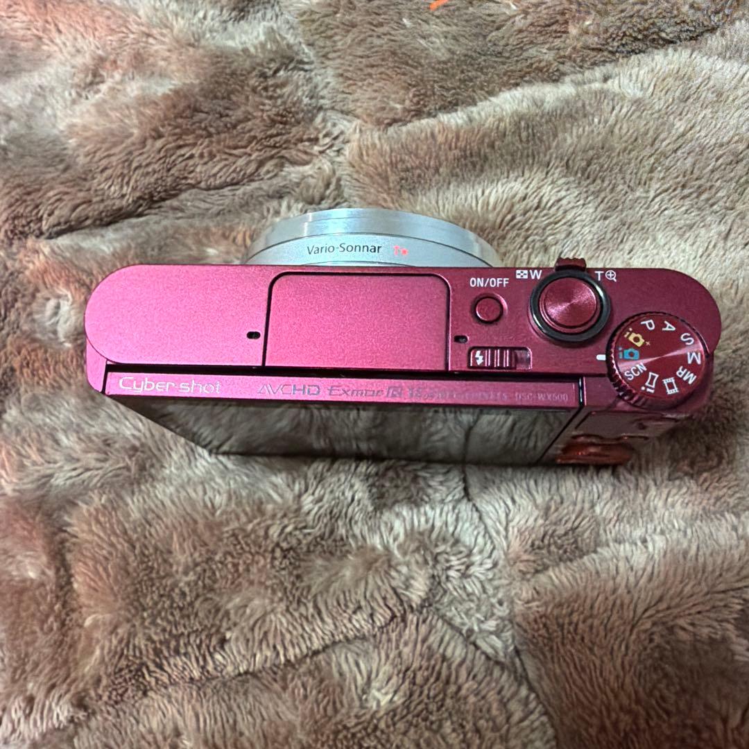 SONY Cyber-shot DSC-WX500 ボディ レッド