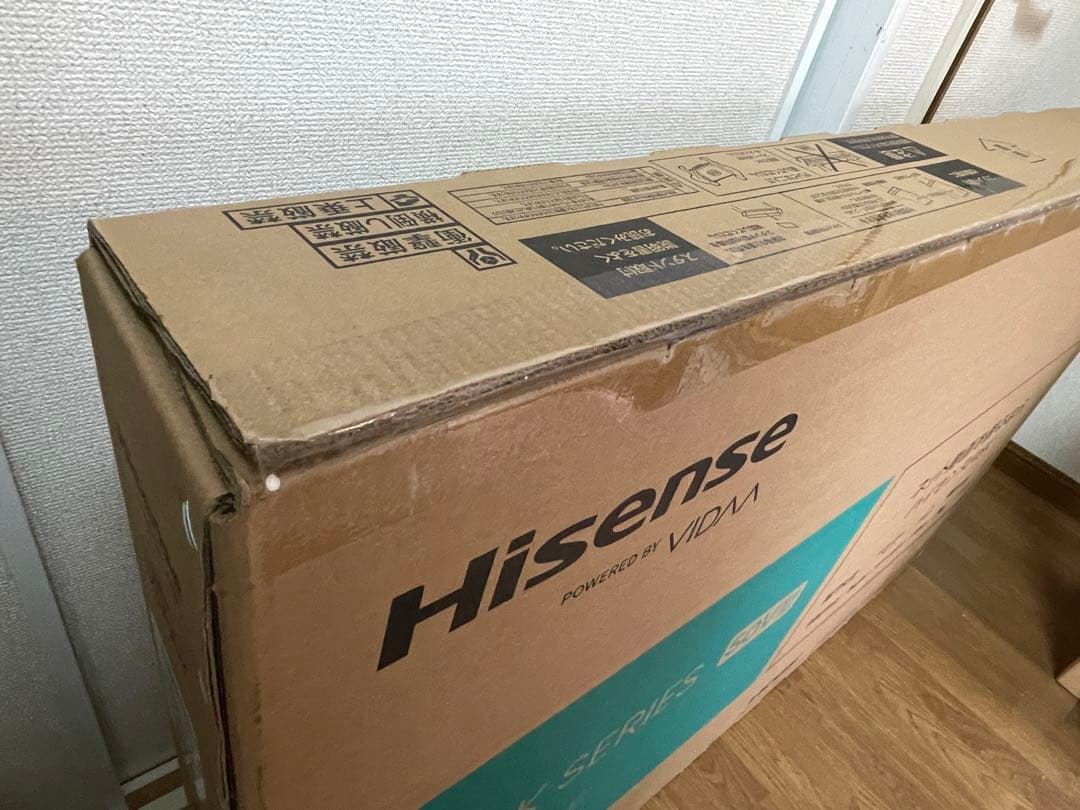 新品未使用2025年製 Hisense ハイセンス 50A6K 50インチ 4K