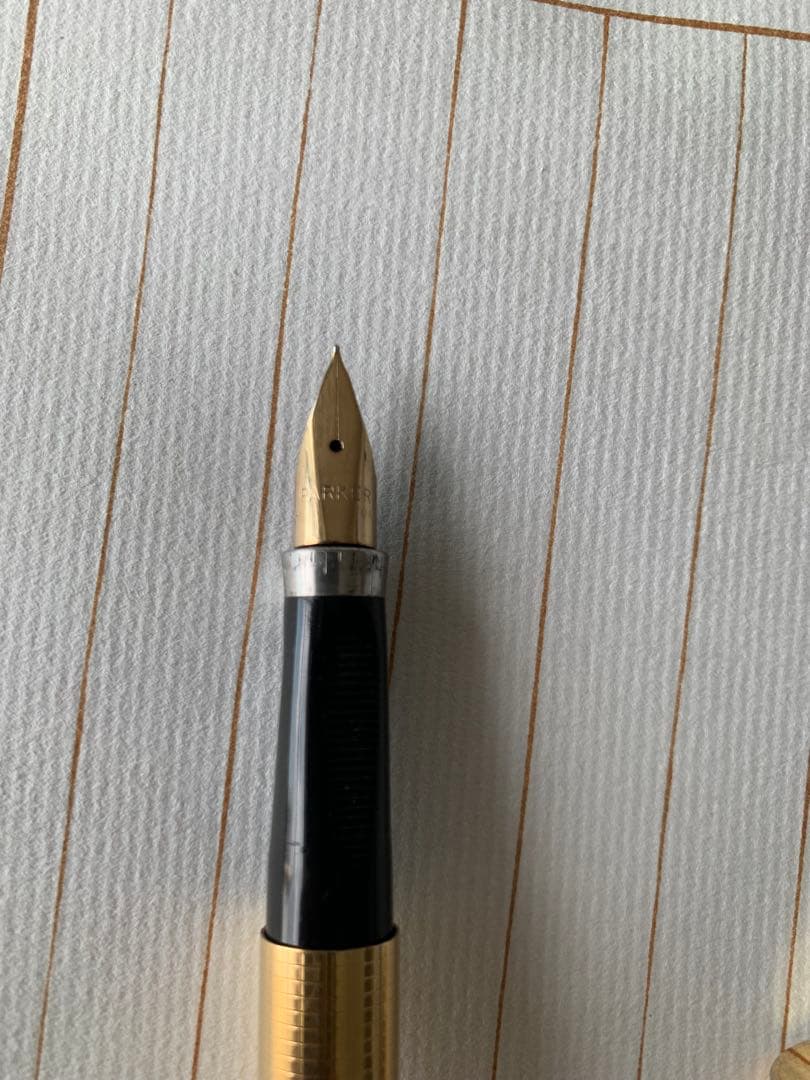 中古美品 パーカー 75 ゴールド 14K 万年筆