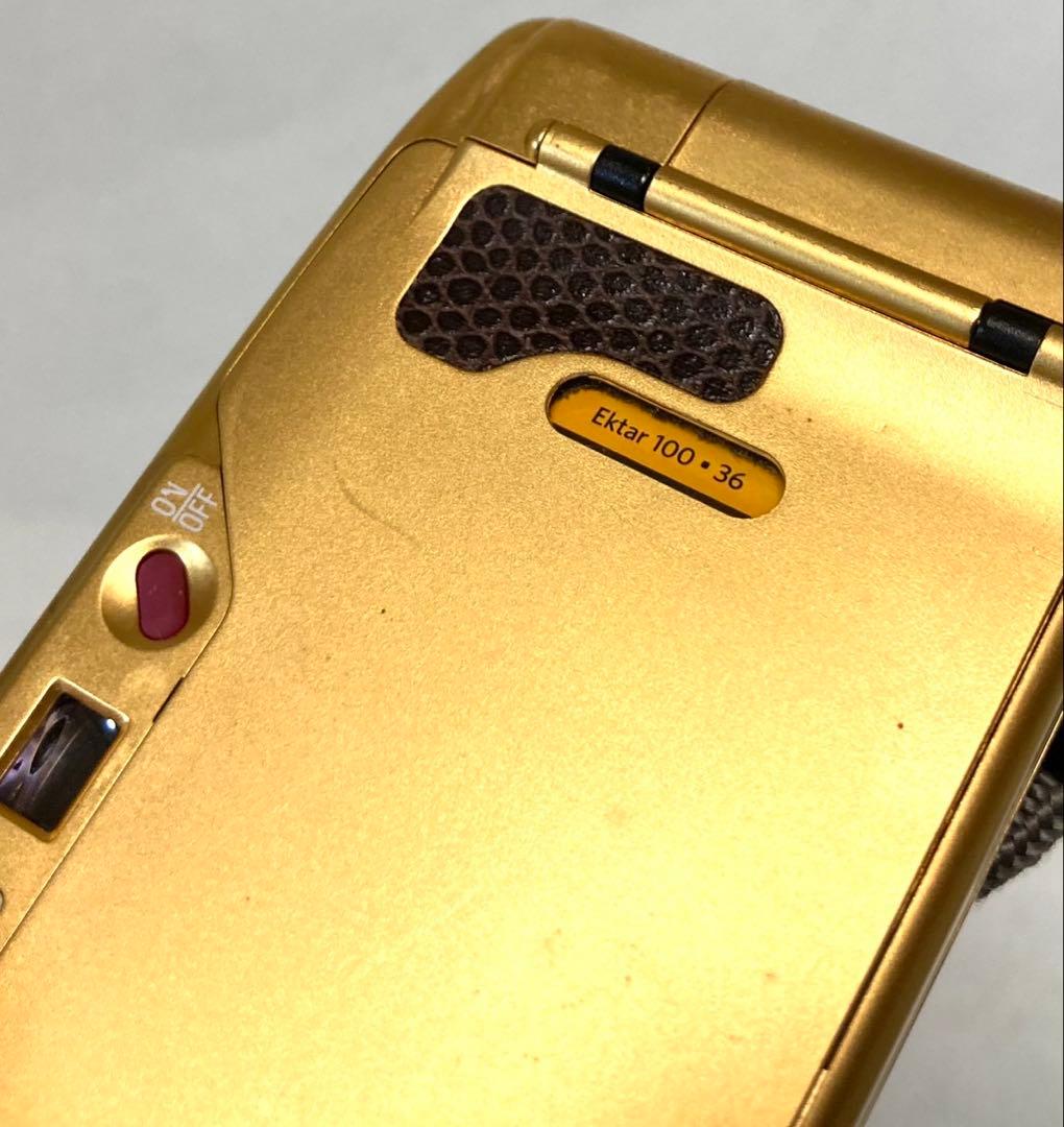 【完動品 美品】RICOH R1S GOLD フィルムカメラ 希少カラー