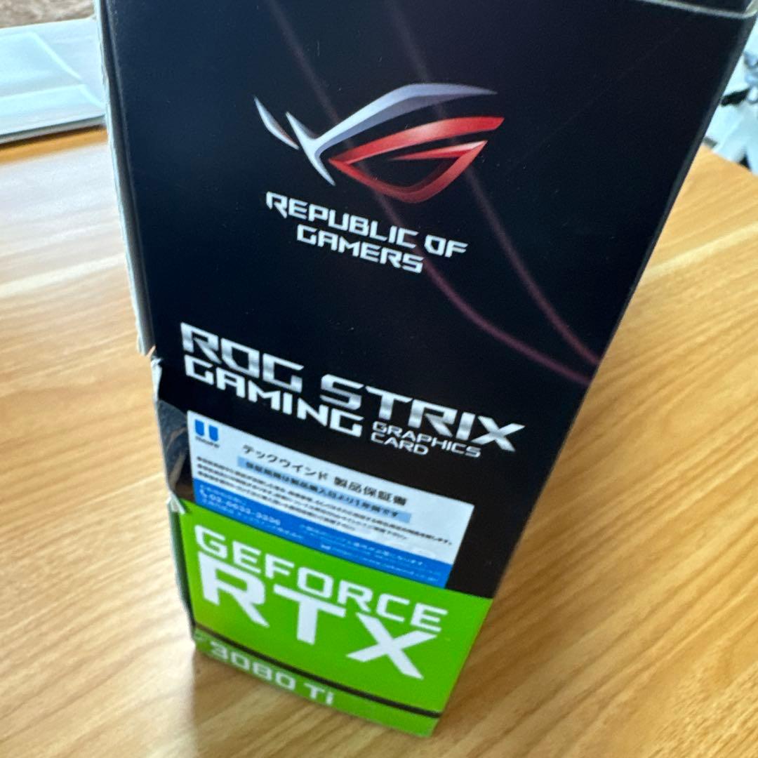 ASUS ROG STRIX GeForce RTX 3080 Ti未開封品