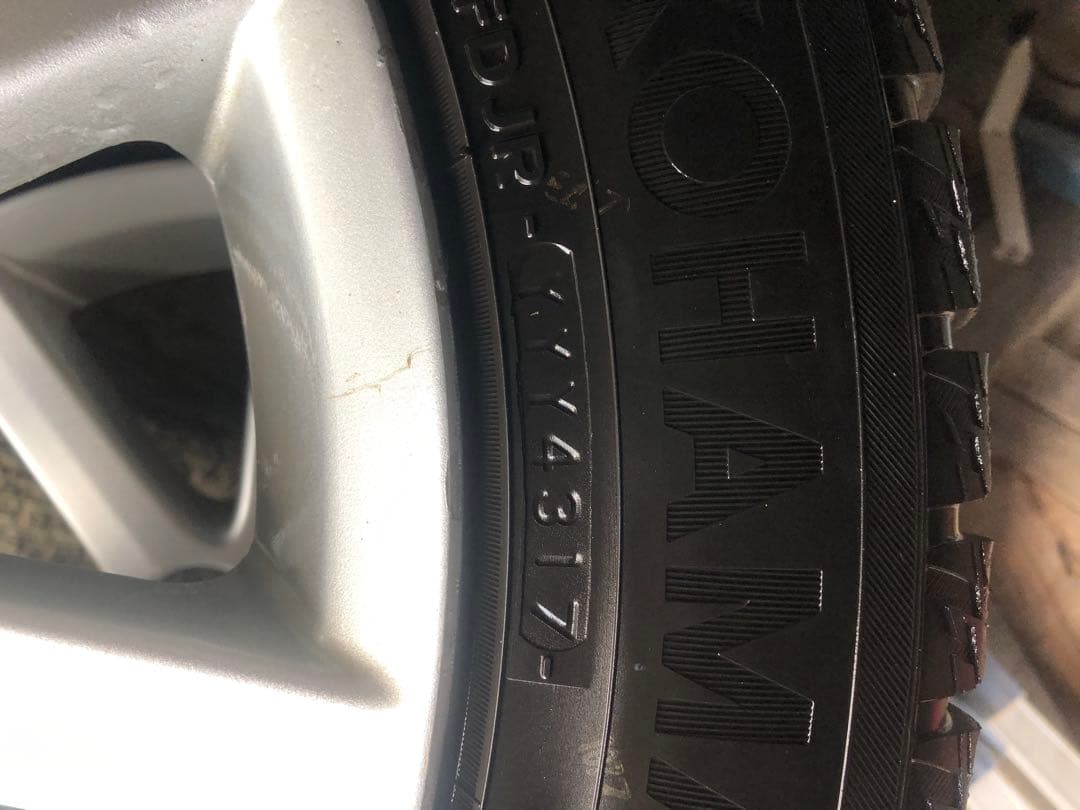 レクサスGS 純正アルミ　スタッドレスセット　直取引希望　着払　岐阜発