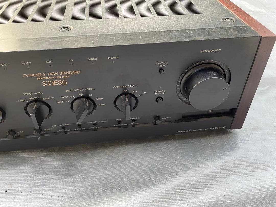 SONYソニー TA-F333ESG 通電のみ確認済み