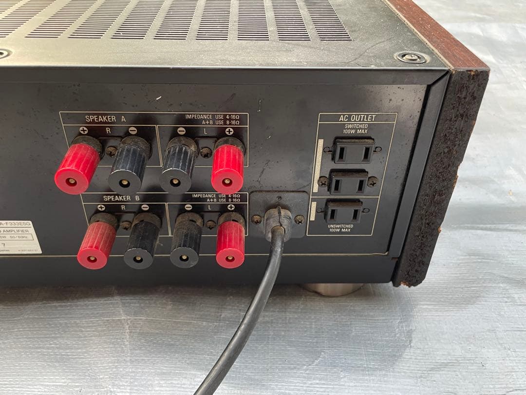 SONYソニー TA-F333ESG 通電のみ確認済み