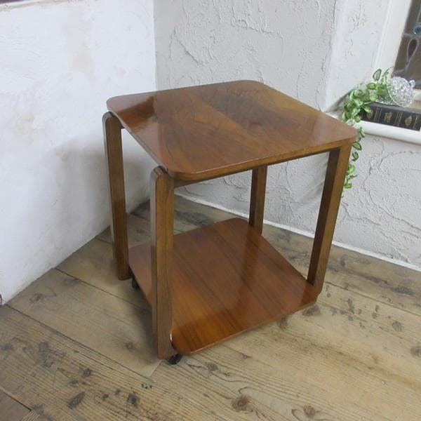 イギリス アンティーク 家具 キッチンワゴン トロリー キャスター付 6791c