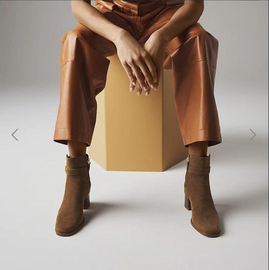 最終価格！極美品【HERMES】エルメス ショートブーツ ジル60ダークブラウン