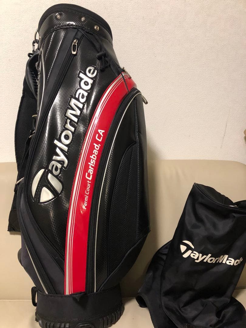 【送料込み】希少　TaylorMade Carlsbad CA キャディバッグ