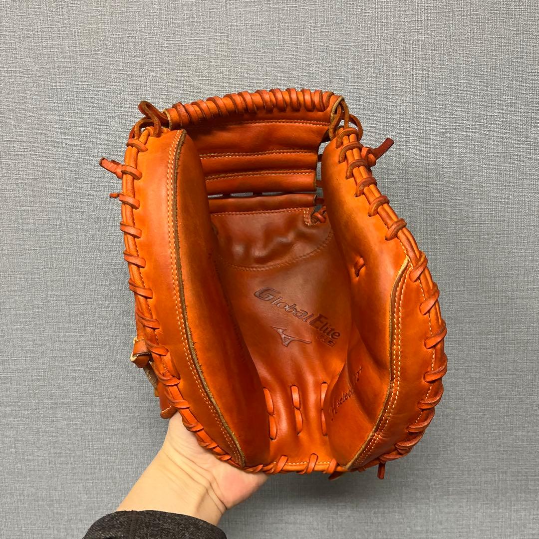 1198 ミズノ グローバルエリート型抜群 即戦力 軟式少年 キャッチャーミット