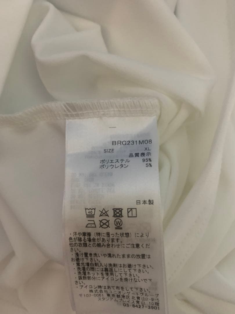 メンズウェア BRIEFING GOLF BACK LOGO LINE HIGH NECK