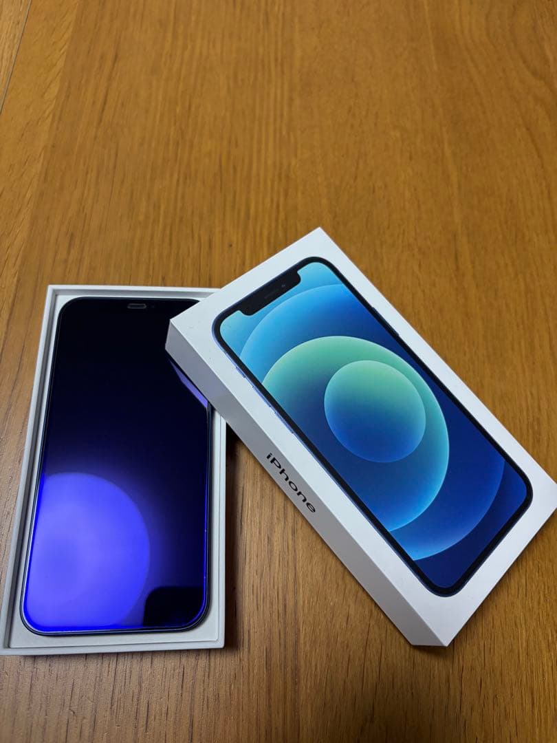Apple iPhone 12 青 本体