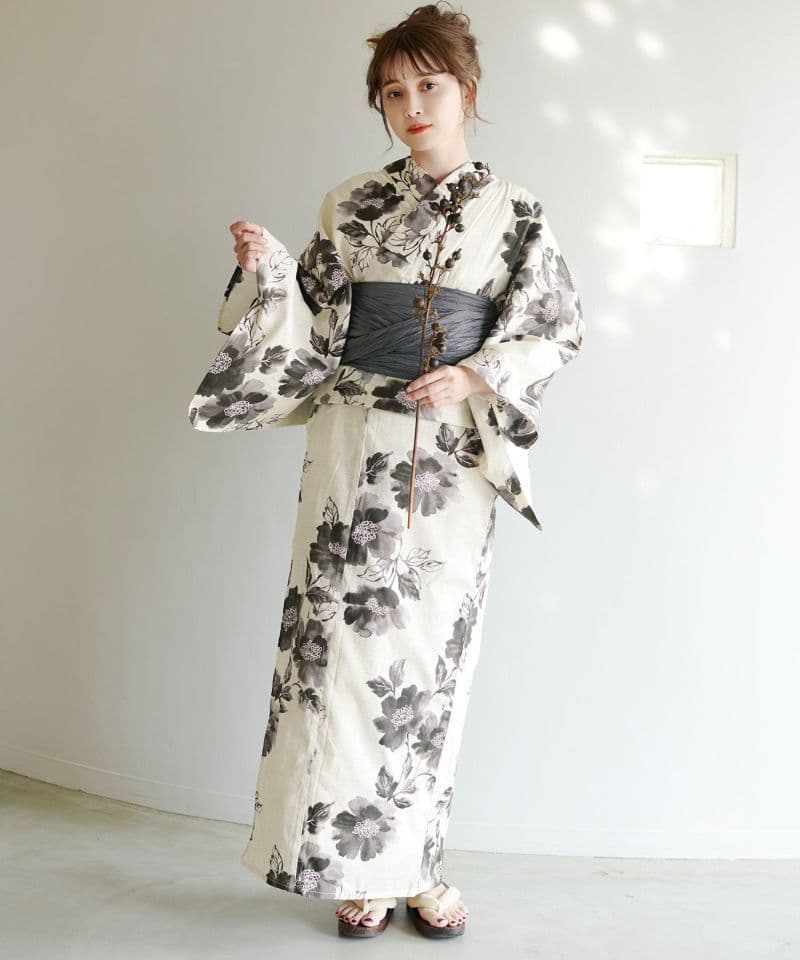 Dita 浴衣 京の水墨画