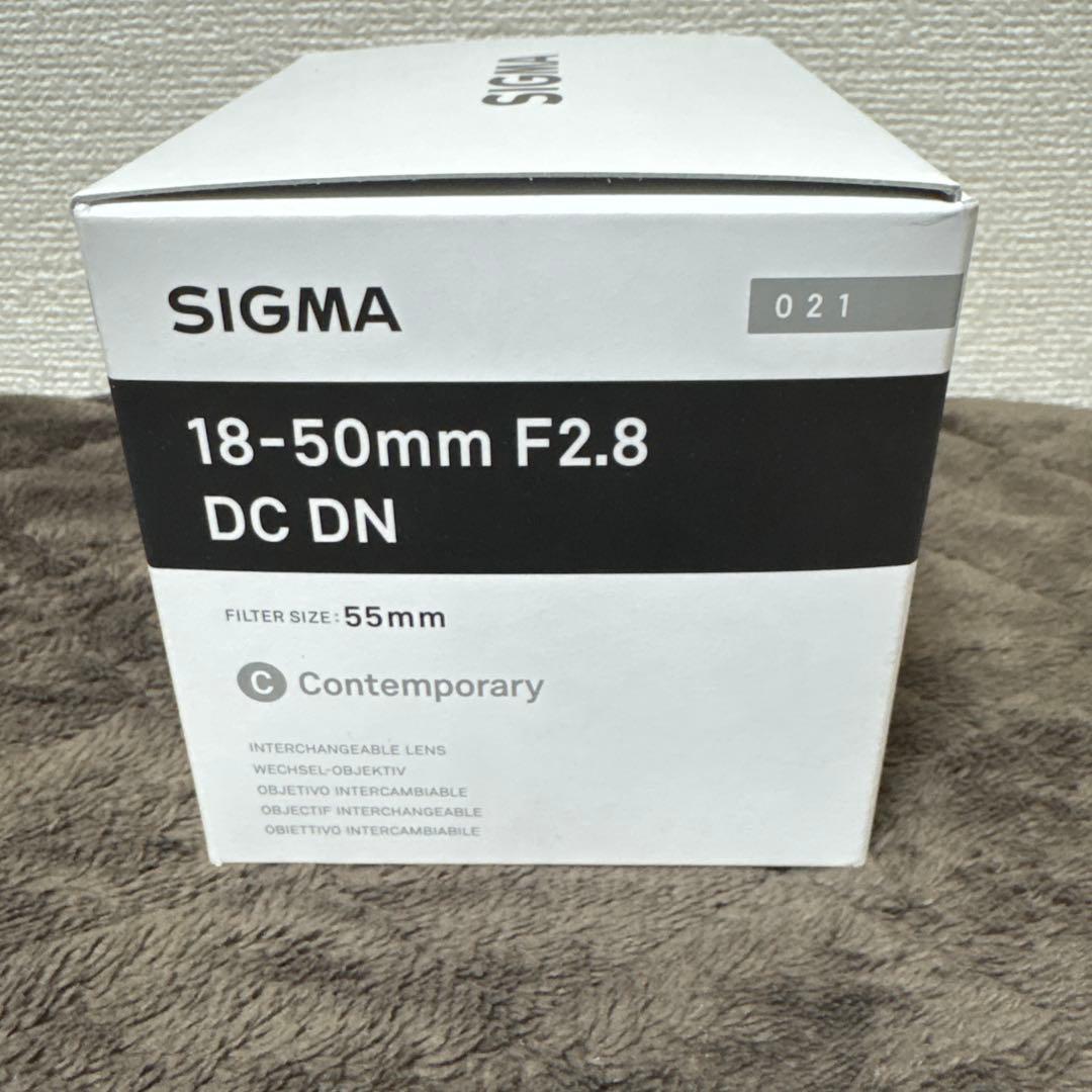 【新品未開封】LマウントSIGMA 18-50mm F2.8 DC DN
