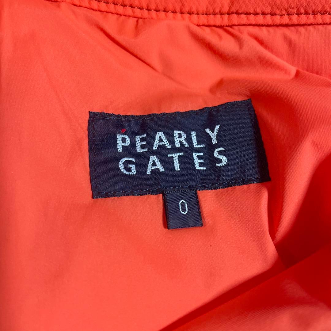 ★新品未使用タグ付き★パーリーゲイツオレンジ ゴルフスカート レディースサイズ0