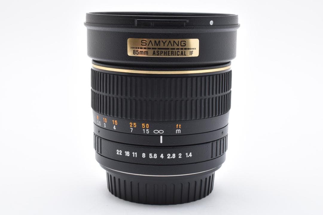 レンズ(ズーム) SAMYANG 85mm f1.4 ASPHERICAL IF CANON