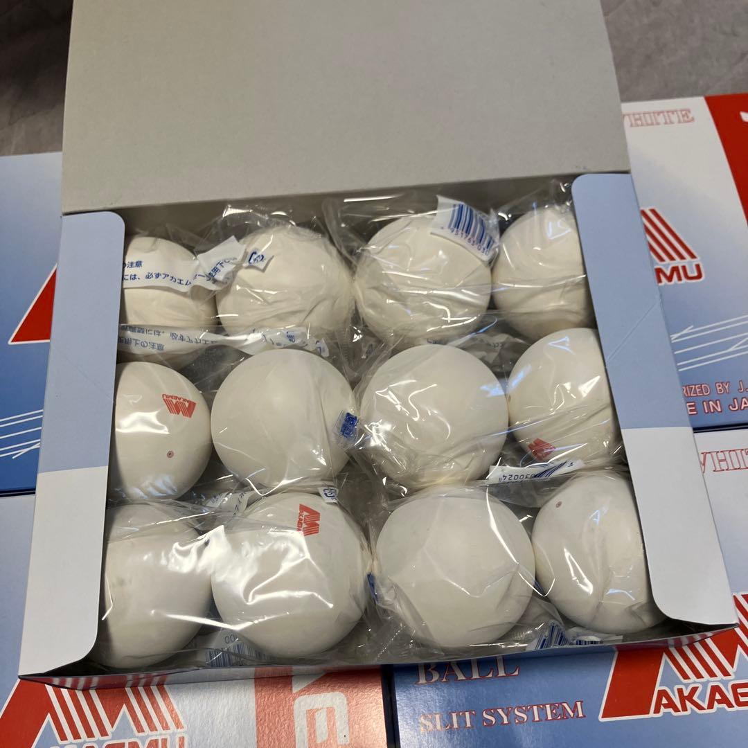 【新品未使用】AKAEMU アカエム ソフトテニスボール 5ダース