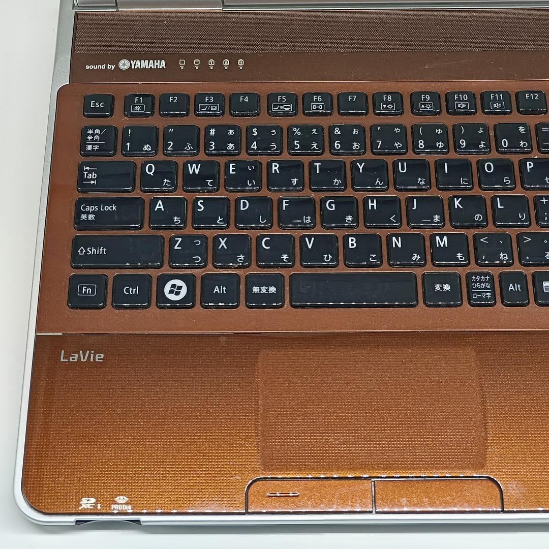 【LAVIE】LL750 i7 SSD256GB 16GB ブラウン ノートPC