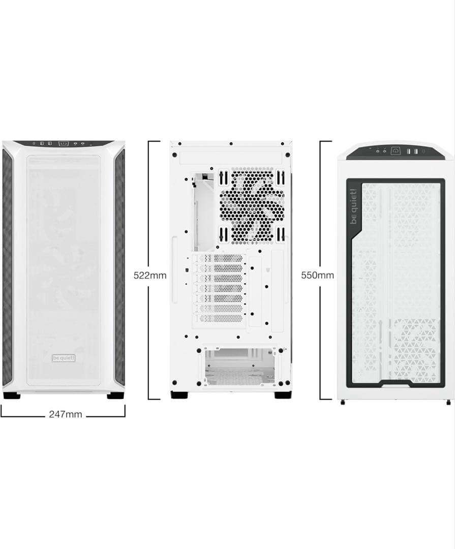 be quiet! Shadow Base800DX ミドルタワー PCケース