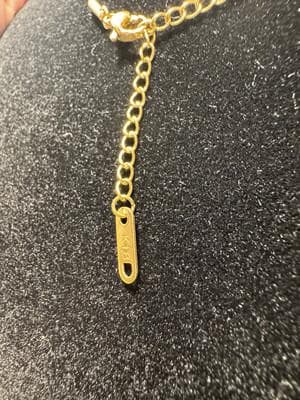 K18ゴールドビーズネックレス2.03g