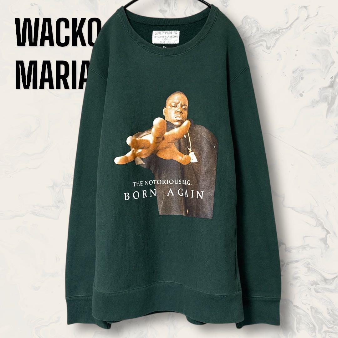 WACKO MARIA × ノトーリアス・B.I.G. コラボ スウェット