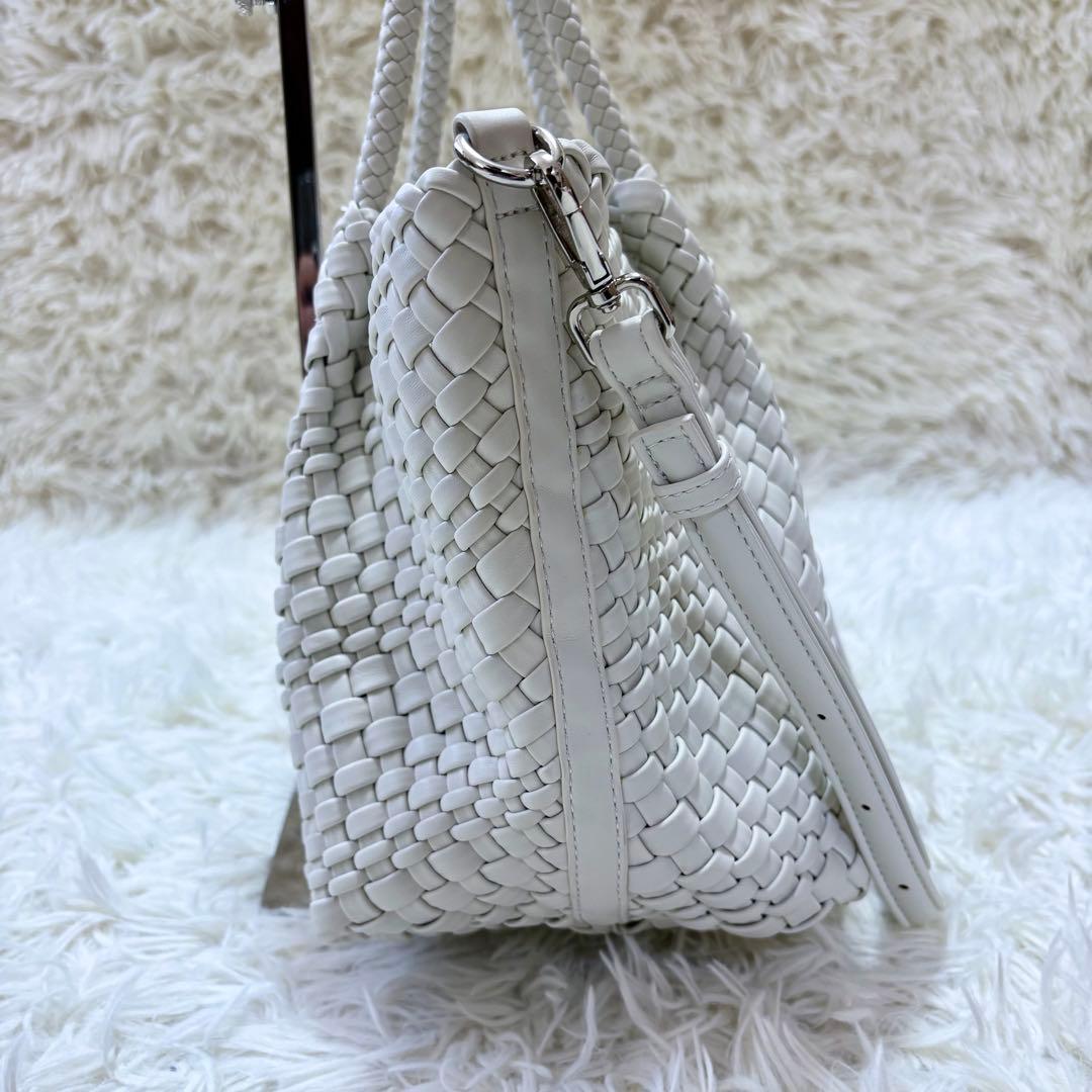 美品 DIANA 2WAY メッシュ ショルダーバッグ トートバッグ インナー