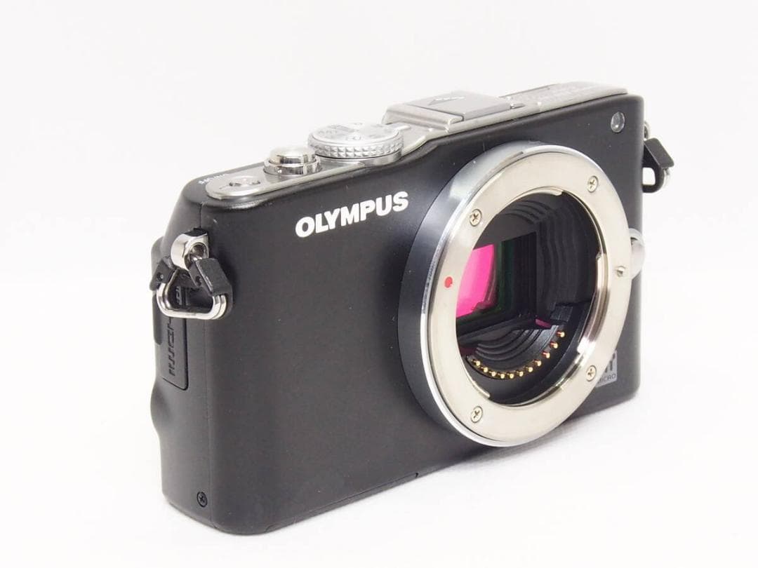 ■美品■ OLYMPUS PEN E-PL3 ボディ ブラック《 S数3007回