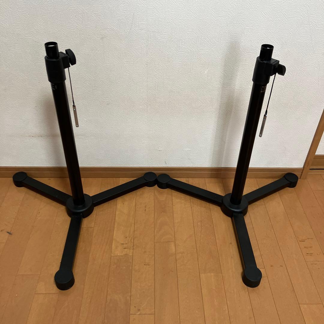 2本セットK&M 26720 + K&M 24521/3/8スピーカースタンド