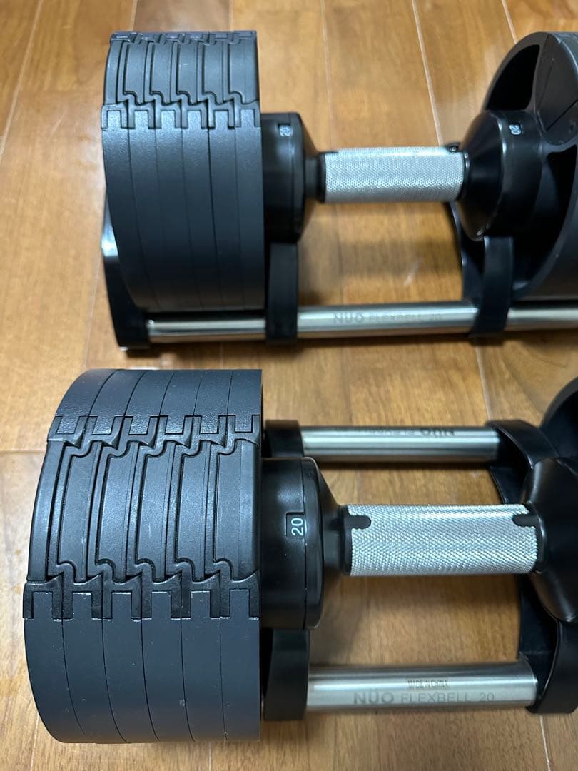 【ぴ】フレックスベル 20kg / 4kg刻み 可変式ダンベル　1個　②