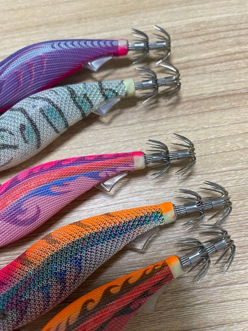 カ*メ様 ヤマリア　エギ王K 3.5号　10本　ケース付き