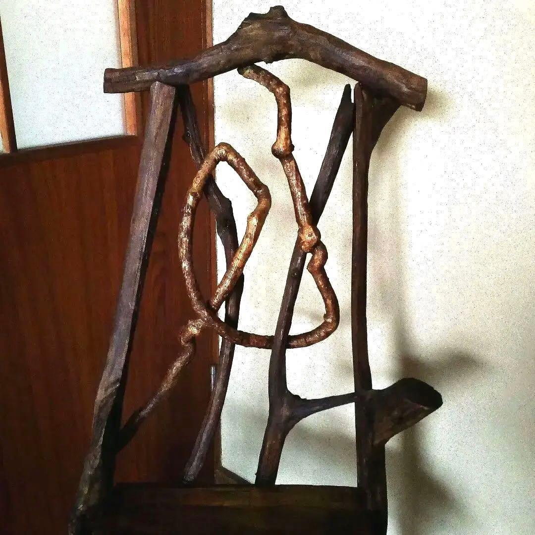 フランスアンティークチェア　椅子　フラワースタンド　花台チェア