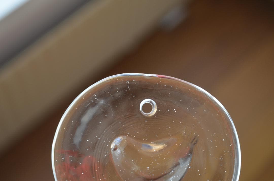 ARABIA/アラビア●クリスマス ガラスオーナメント3点セット●鳥2.天使