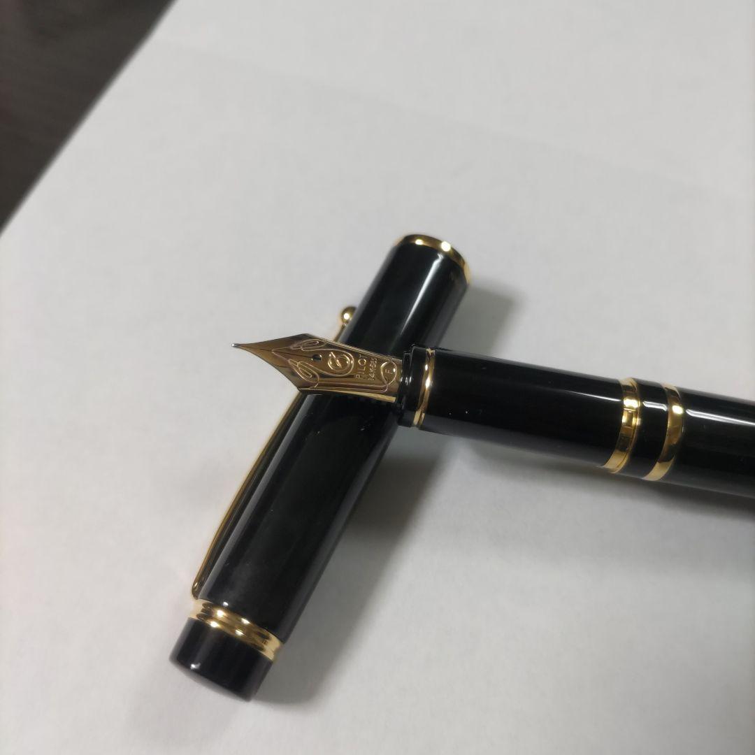 PILOT 万年筆 黒色 専用ケース付き