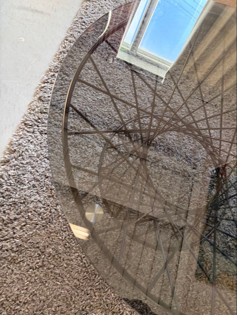 Francfranc　マーリア　コーヒーテーブル　ブラック　W80 ㎝