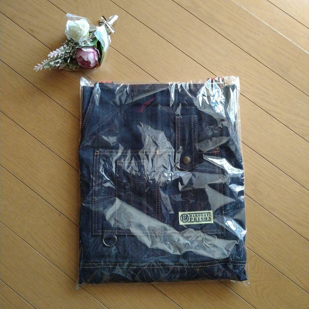 ○獄 新作 刑務所のDIYエプロン DENIM 10oz  函館刑務所